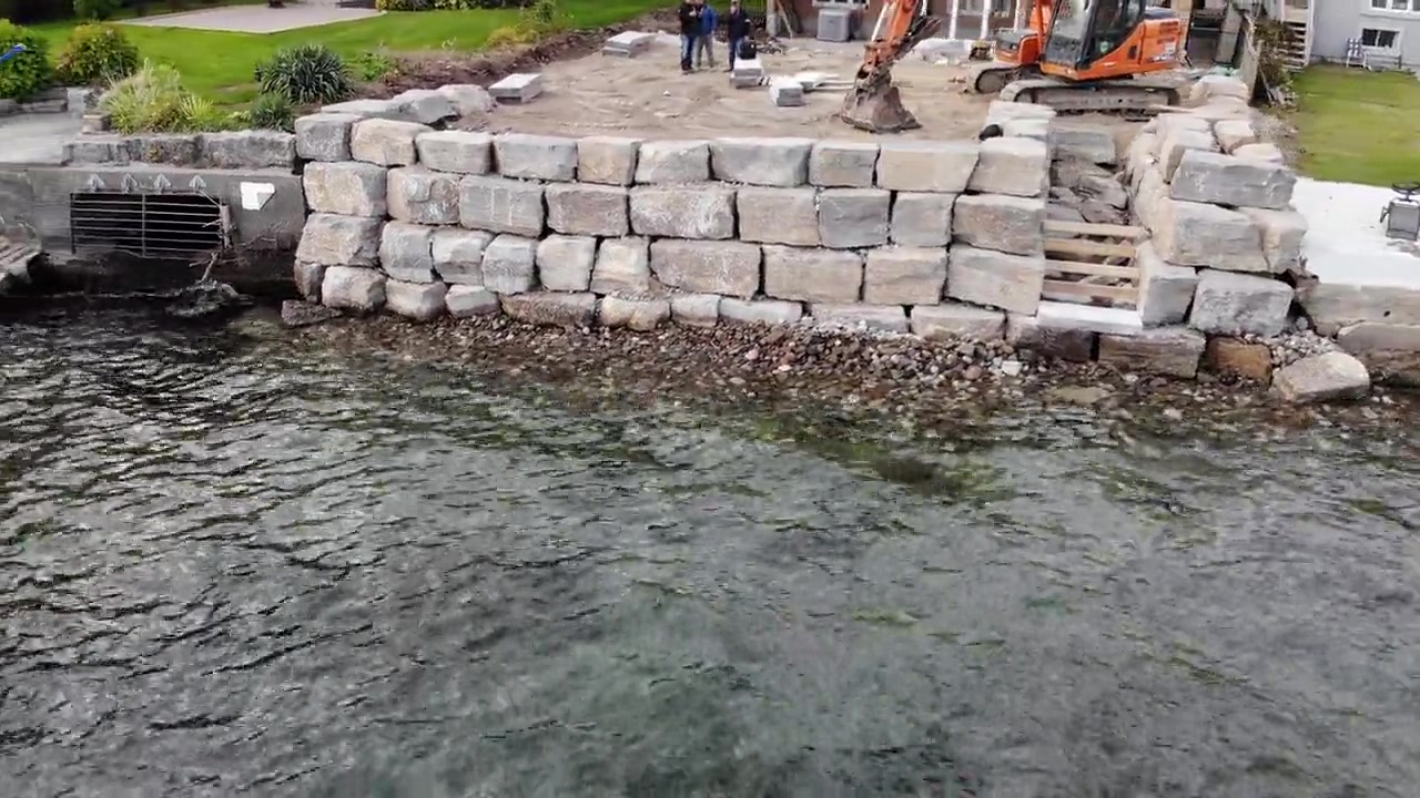 Stone Boss Inc. — Sea wall construction